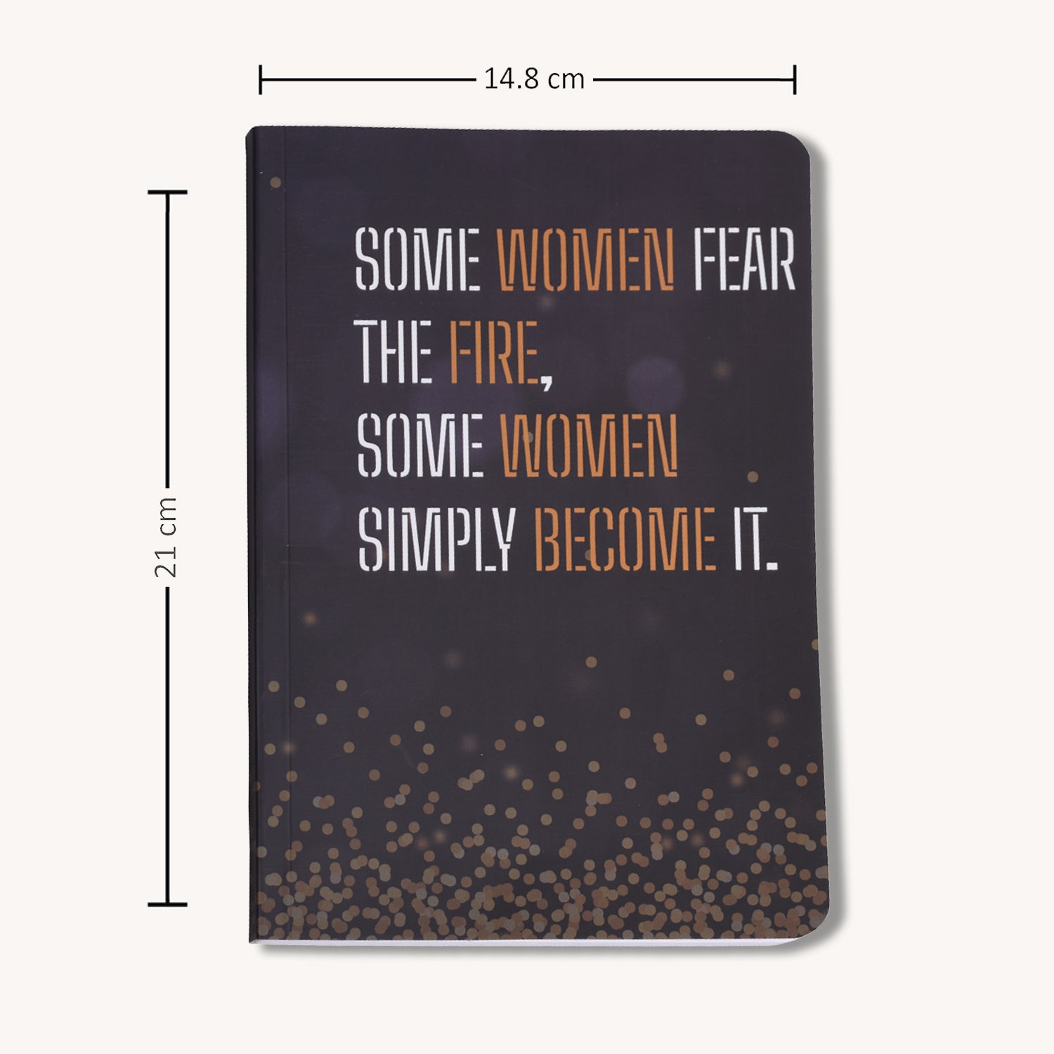 Women Fire Self-Confidence Notebook