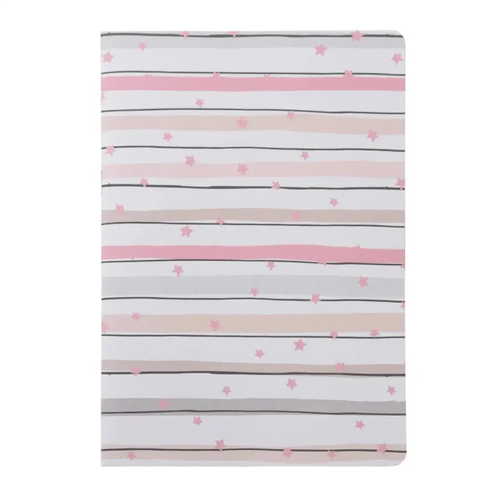 A5 ’Abstract & Fruits’ Notebook Set - 4 Cute Unruled Journals - Journals