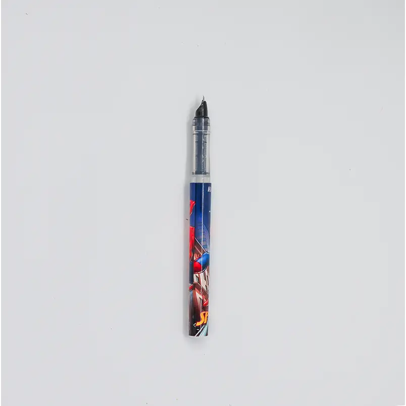 Hauser Inx Spiderman Liquid Ink Fountain Pen Blue with 2 Cartridges - Fountain Pen