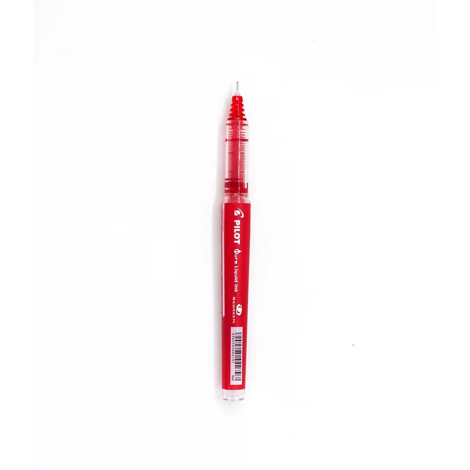 Pilot 1104 V5 Hi-Techpoint Pen Red - ball pen