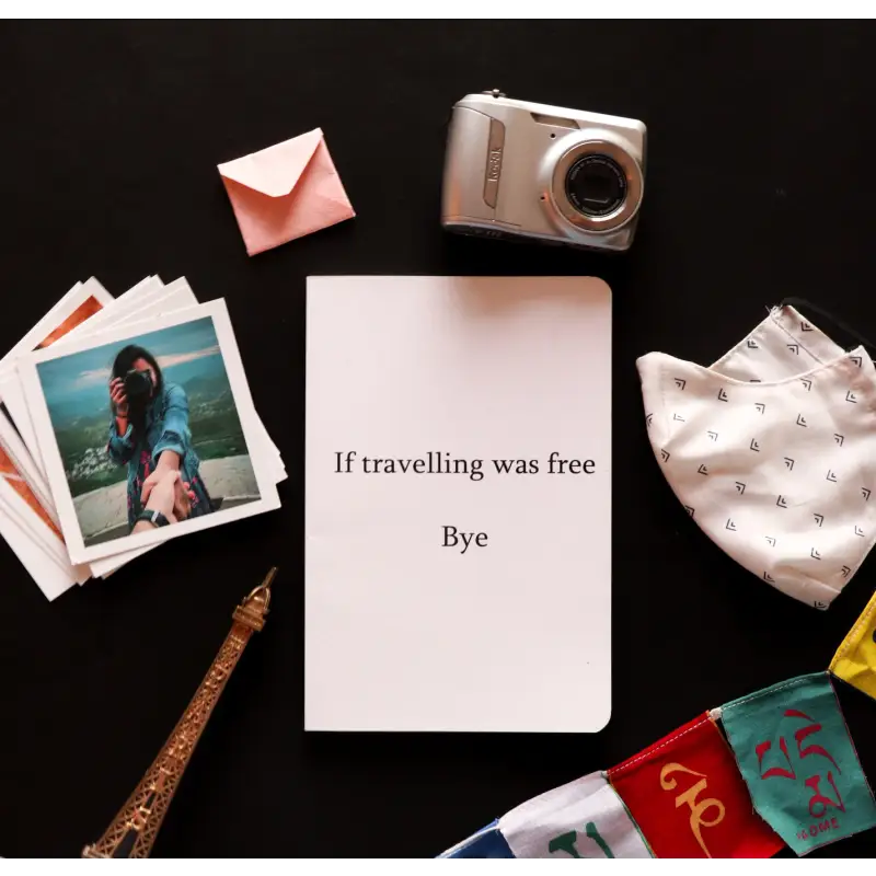 Travel Bye A5 Notebook - Notebook