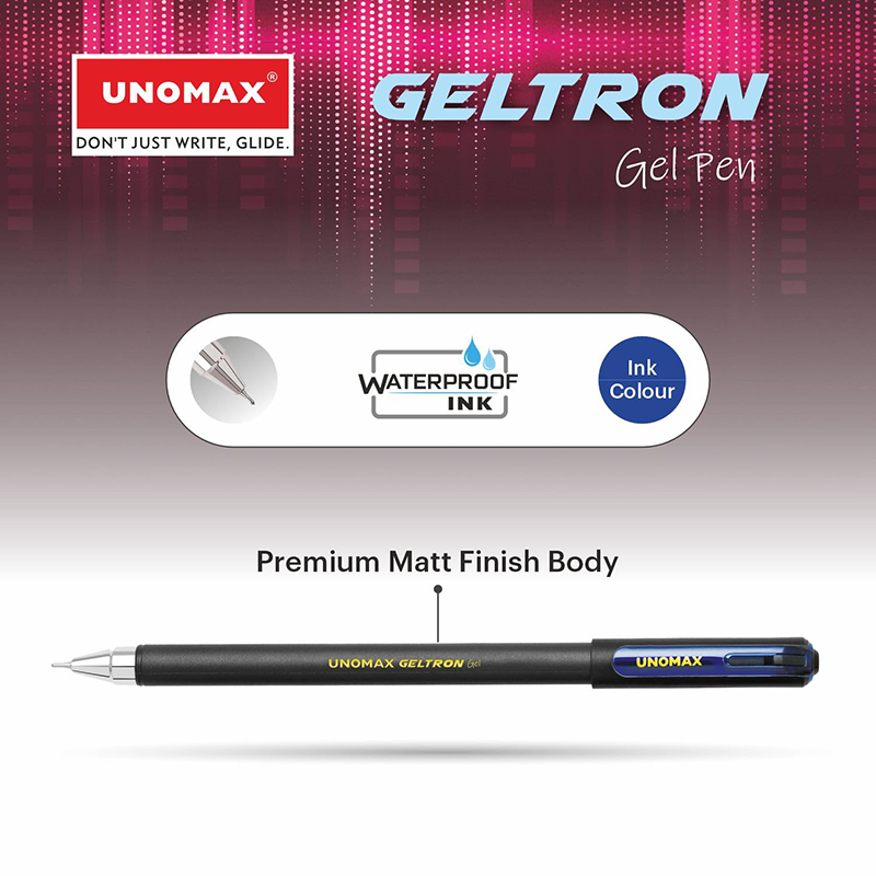 unomax geltron Gel Pen
