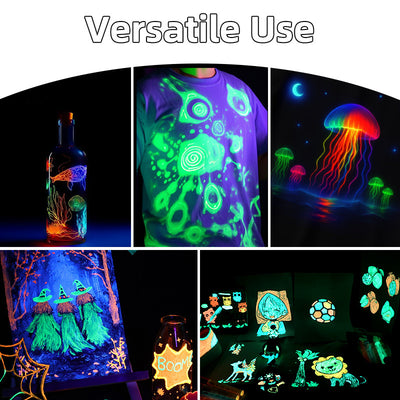 Doodleverse Glow In The Dark Dual Tip Markers