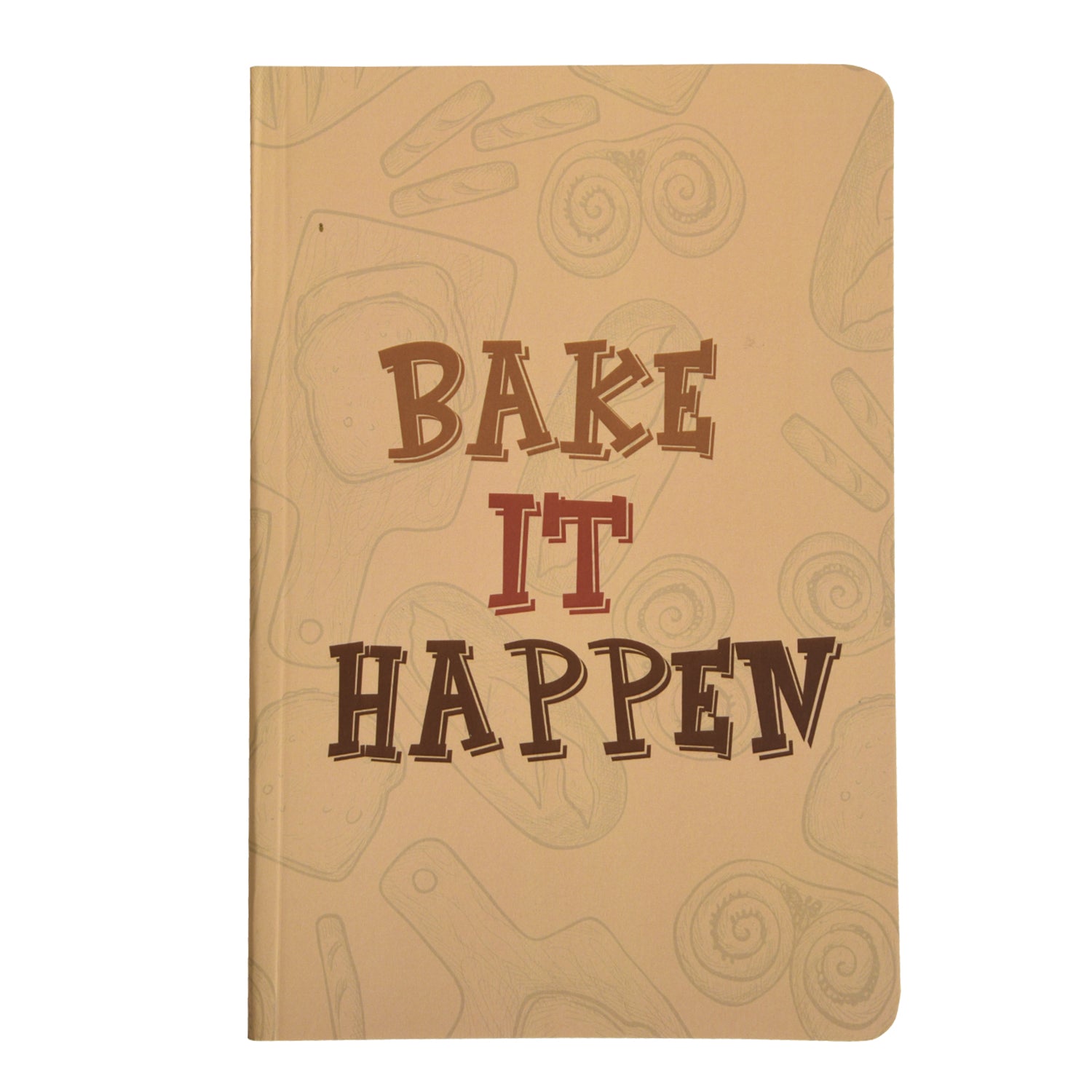 Bake It Happen A5 Notebook - A5 Notebook