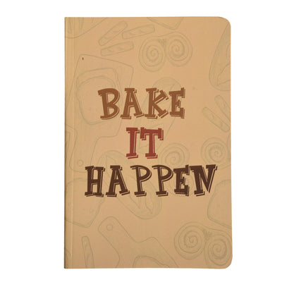 Bake It Happen A5 Notebook - A5 Notebook