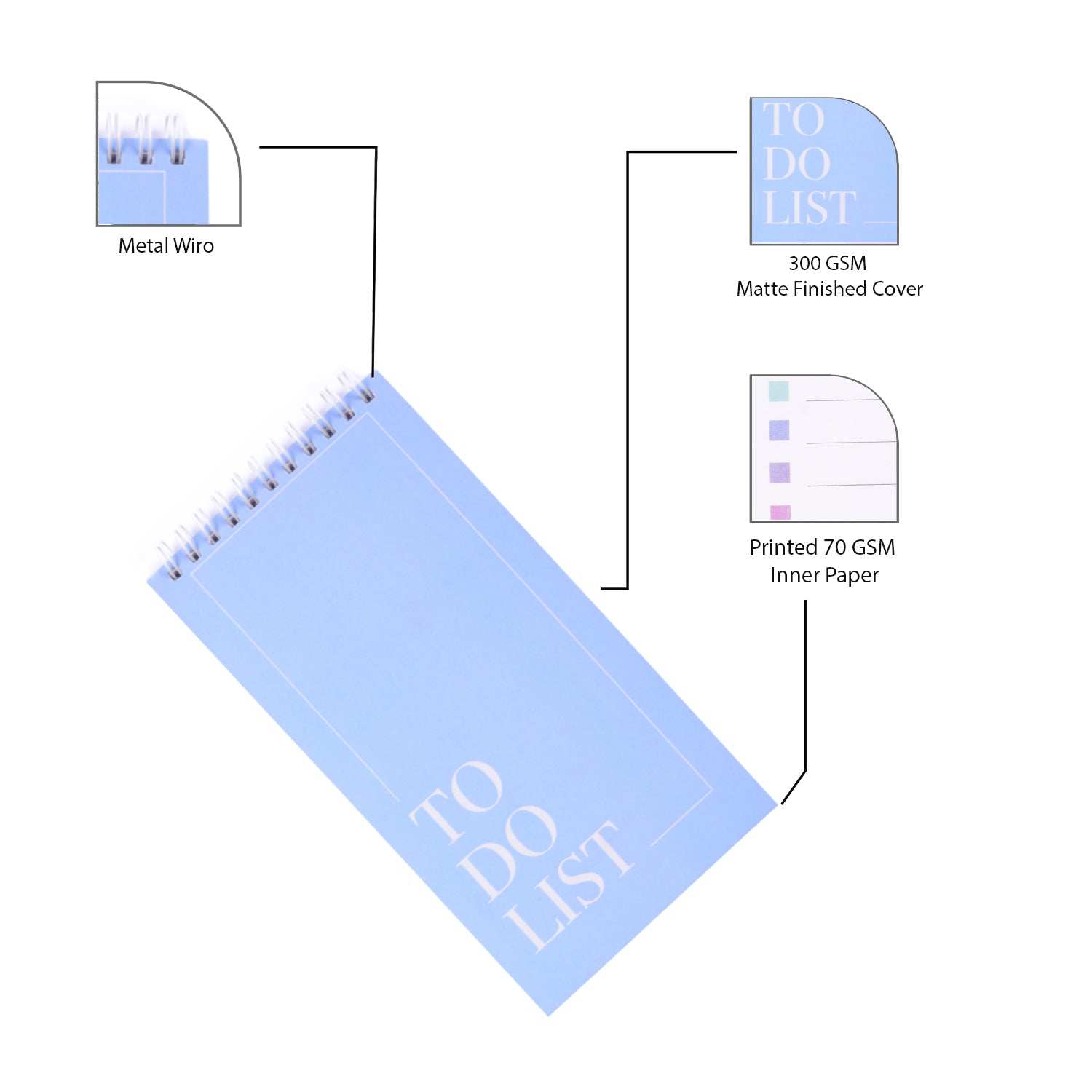 Sky Blue To Do List - To Do List