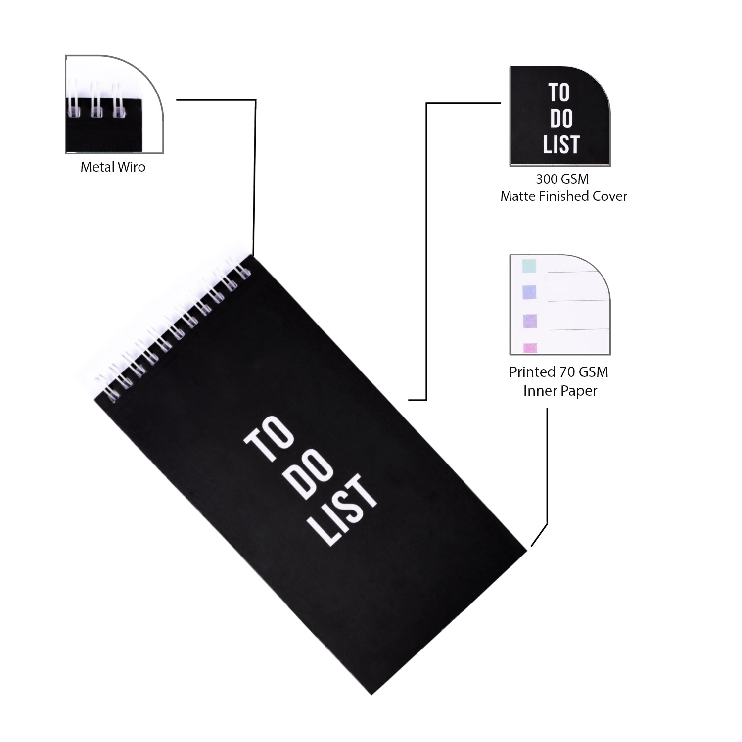 Black To Do List - To Do List