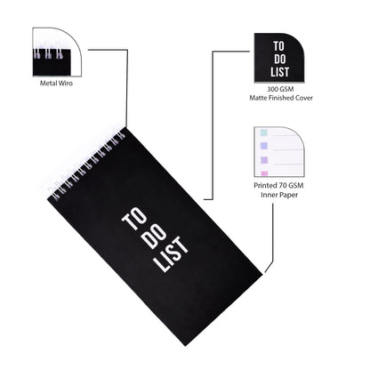 Black To Do List - To Do List