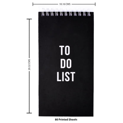 Black To Do List - To Do List