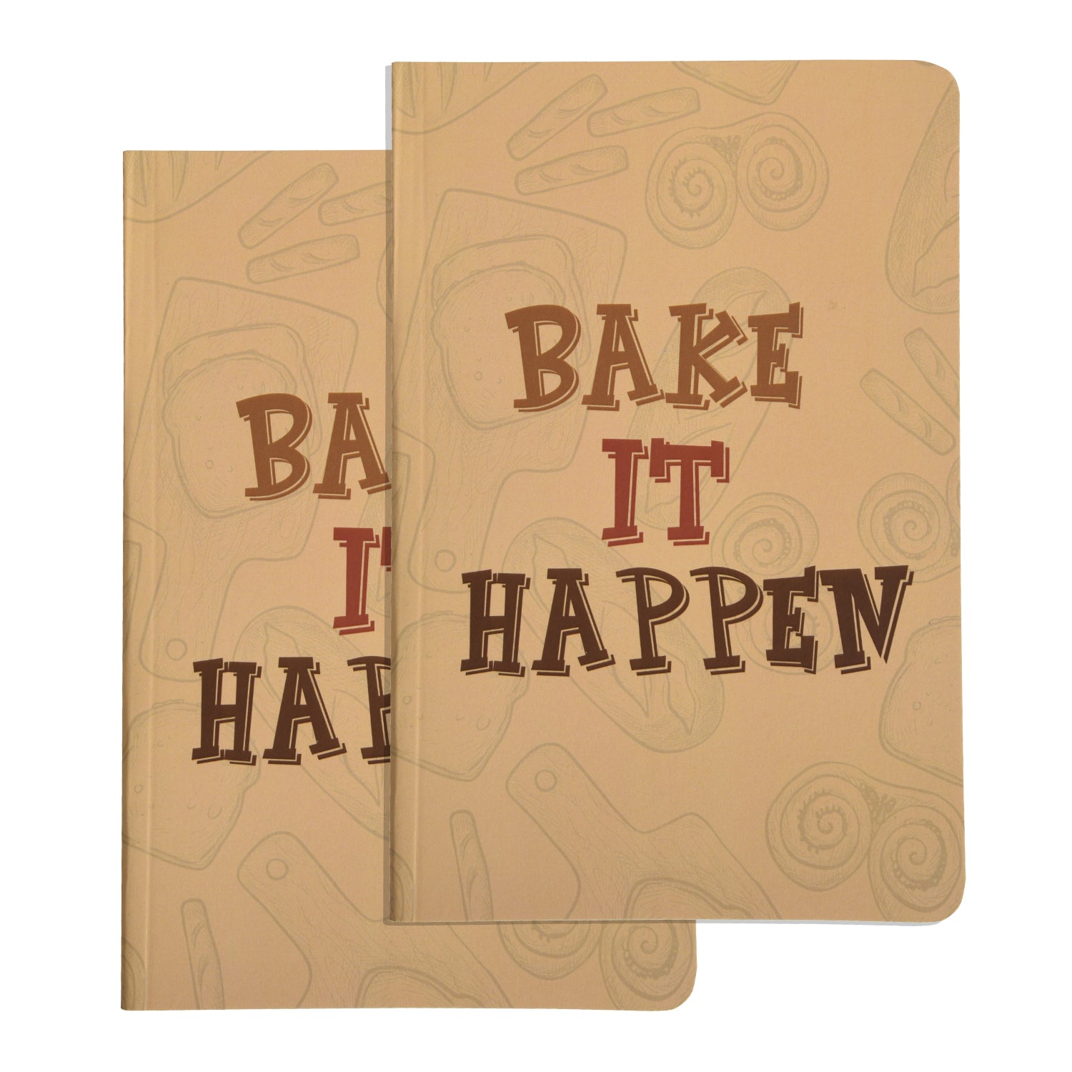 Bake It Happen A5 Notebook - A5 Notebook