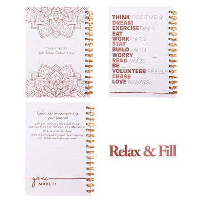 Rose Quartz - The Five-Minute Journal For A Daily Dose of Mindfulness