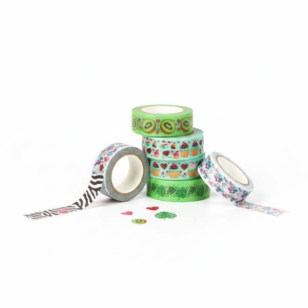 bundle of 5 washi tapes