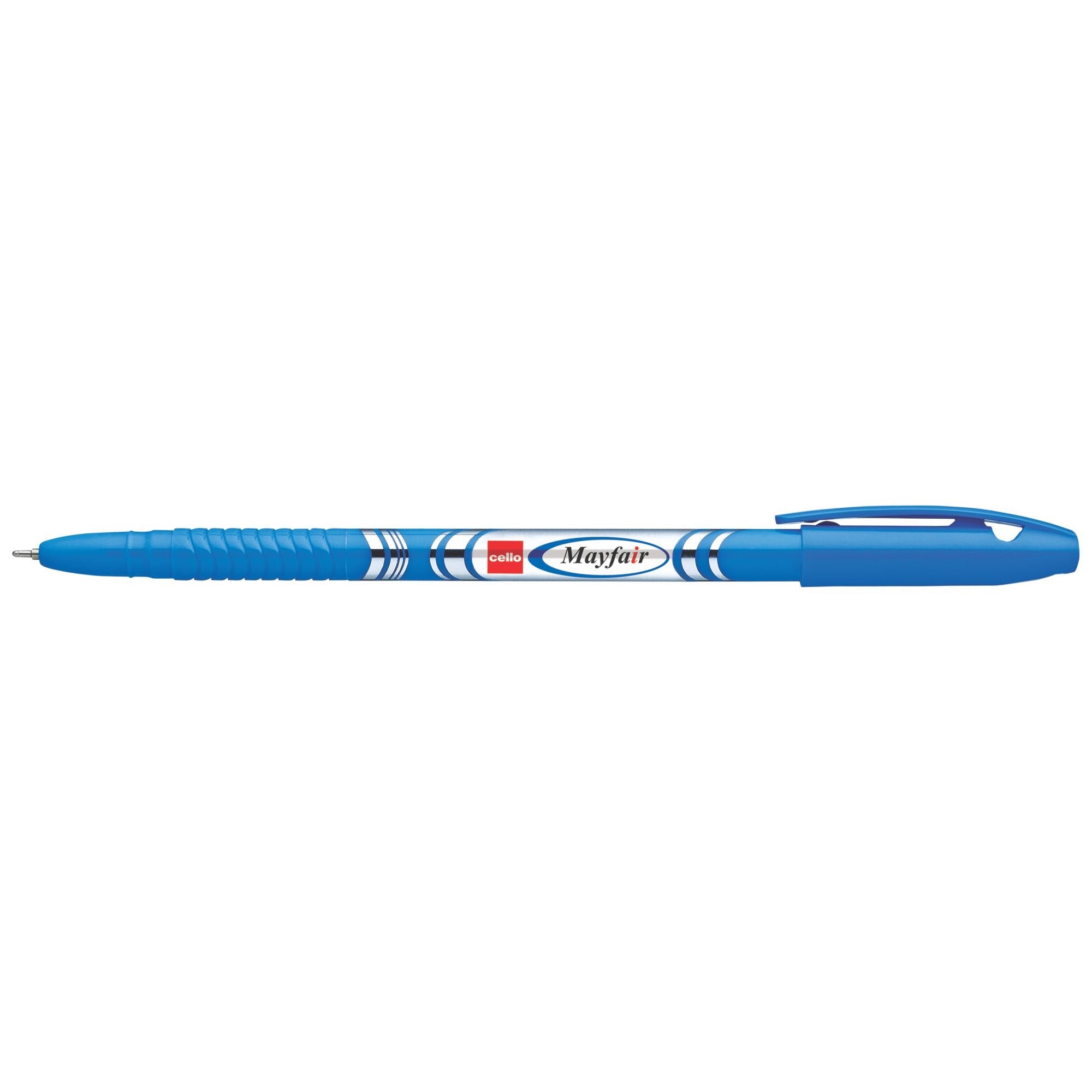 Cello Mayfair Ball Pen Blue Ink - Assorted Colours - ball pen