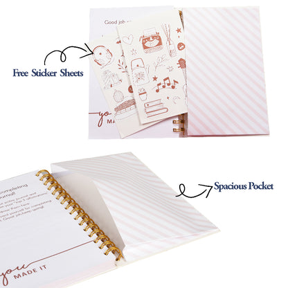 Rose Quartz - The Five-Minute Journal For A Daily Dose of Mindfulness