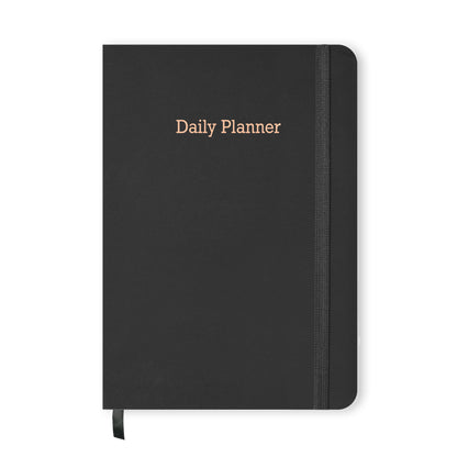 A5 Size Executive Daily Planner | Black