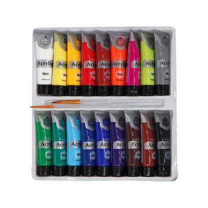 Keep Smiling Acrylic paint for fine quality, quick drying, smooth and Glossy finish.