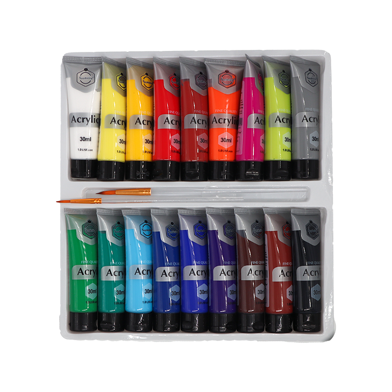 Keep Smiling Acrylic paint for fine quality, quick drying, smooth and Glossy finish.