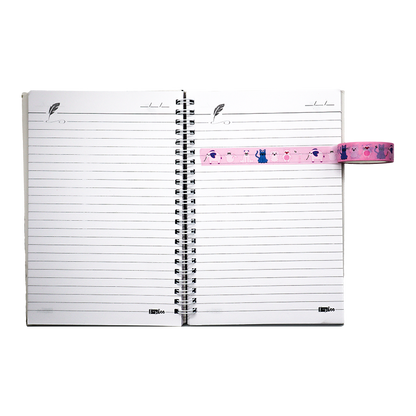 Easy to use washi material is simple to tear and apply, no scissors needed.