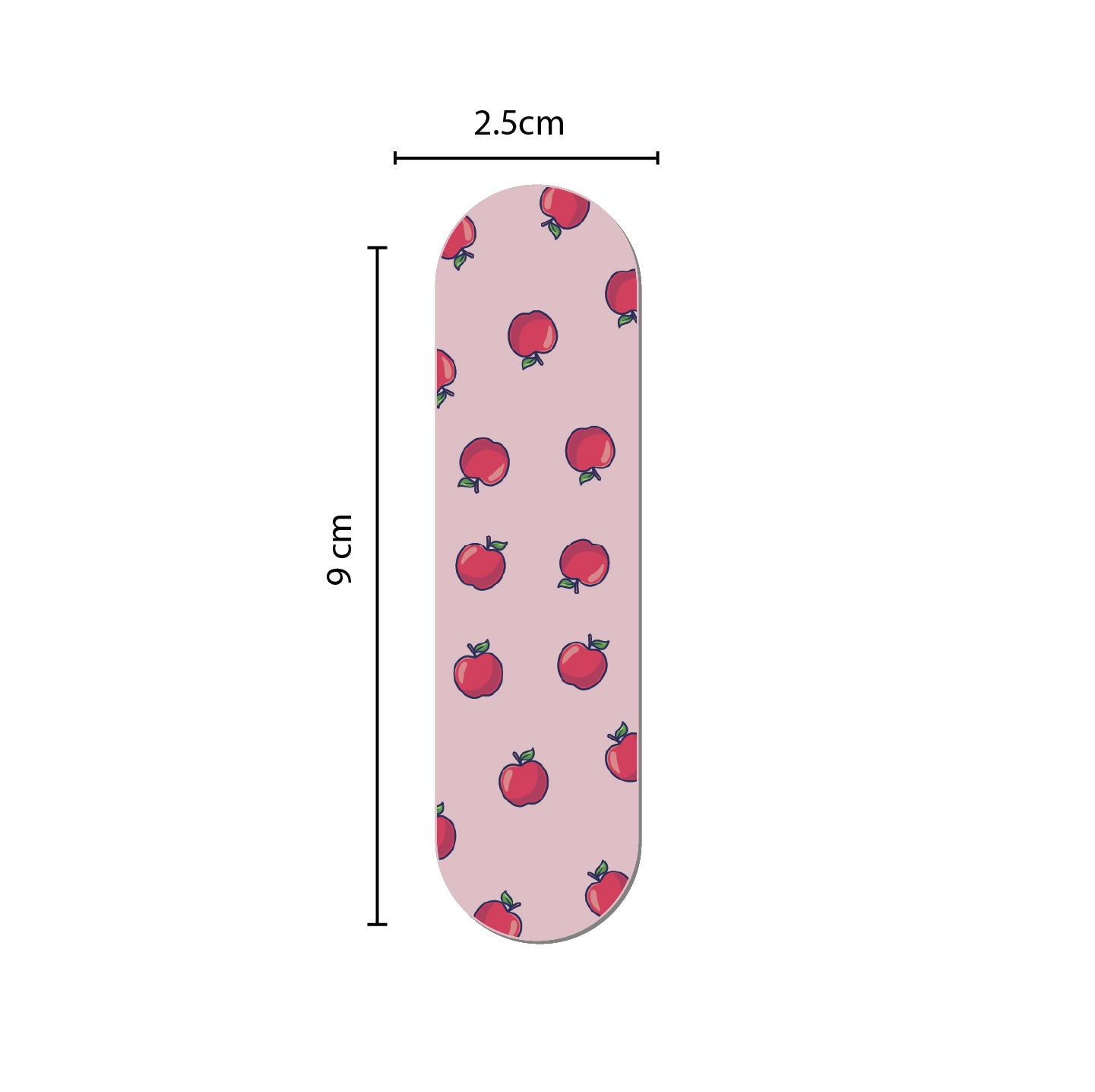 Fruits Magnetic Bookmark - Pack of 6 - Bookmark