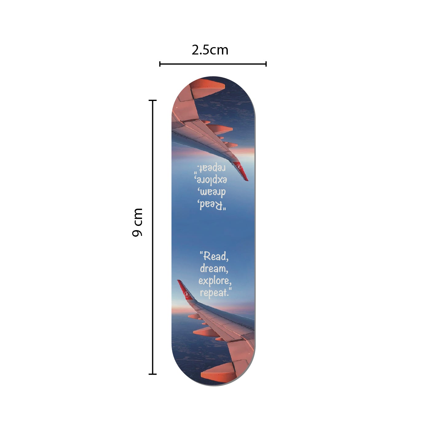 Travel Magnetic Bookmark - Pack of 6 - Bookmark