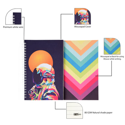 Astronaut Mouse Pad Diary