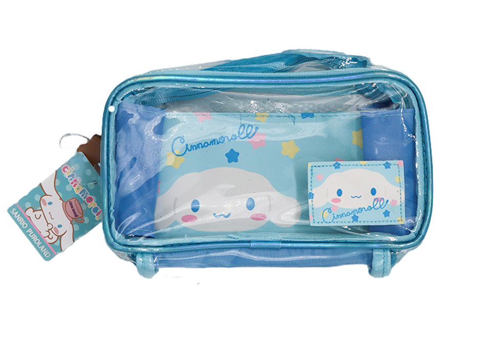 Sanrio Puroland Cinnamoroll PVC Zipper Pouch