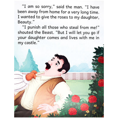 Beauty and the Beast - Illustrated Fairy Tale Book for Kids