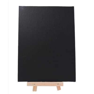 DoodleVerse 6 X 8 Canvas Board Black