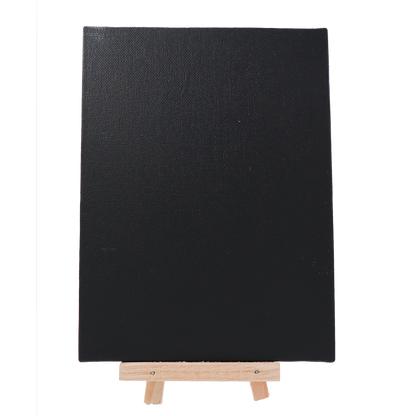 DoodleVerse 6 X 8 Canvas Board Black