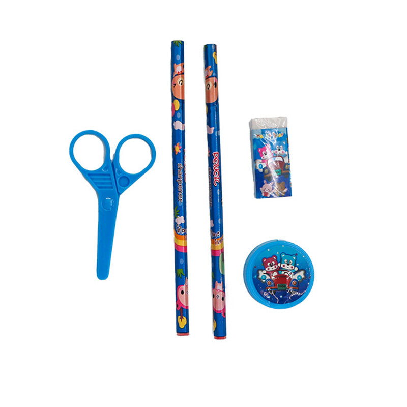 Kawaii Blue Bear Stationery Set 