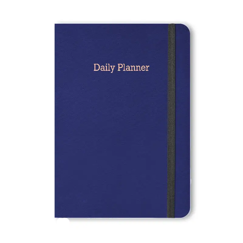 Blue daily planner