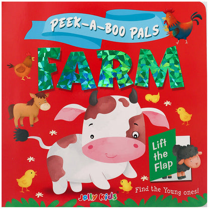 Peek-a-Boo Pals – FARM Lift-the-Flap Board Book for Toddlers & Preschoolers