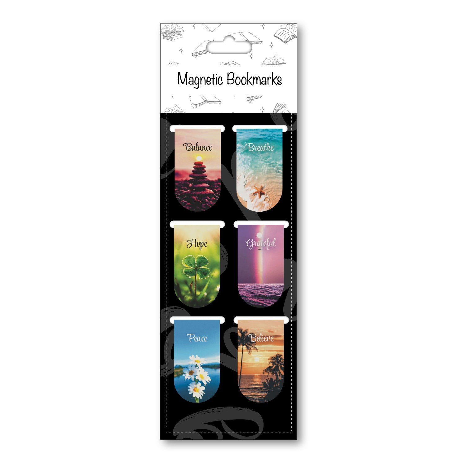 Spiritual Magnetic Bookmark - Pack of 6 - Bookmark