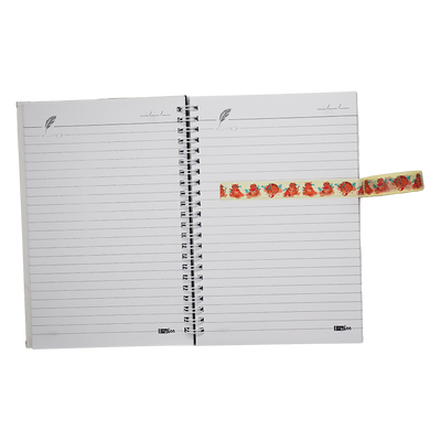 Washi tape is easy to peel off and re-stick without damaging surfaces, perfect for experimenting with different layouts.