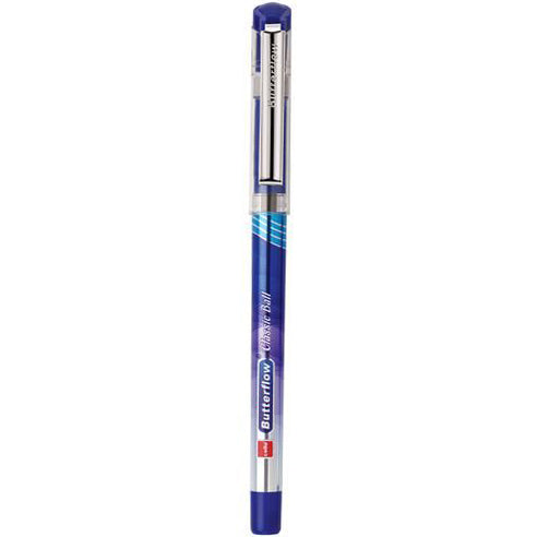 Cello Butterflow Simply Ball Pen - Blue Black Red Ink - Pens