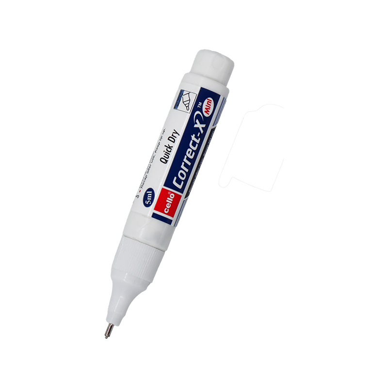White correction pen with Quick Dry