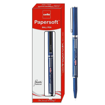 Cello Papersoft ball pen with packaging. Great quality