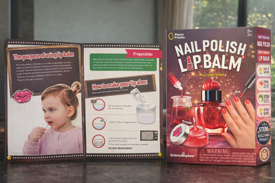 Nail Polish & Lip Balm DIY STEM Kit