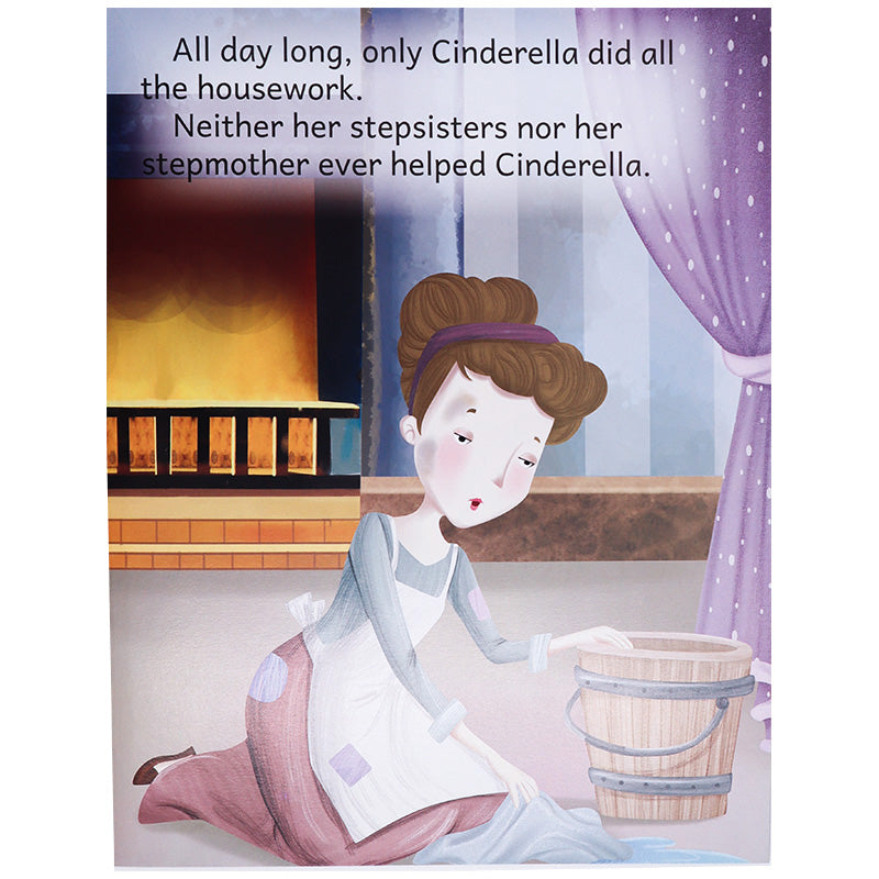 Beautifully Illustrated Cinderella Fairy Tale Book