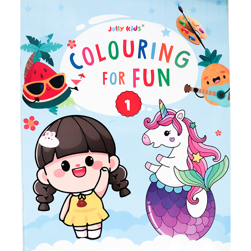 Colouring For Fun – Book 1 - Cute & Creative Colouring Book for Kids