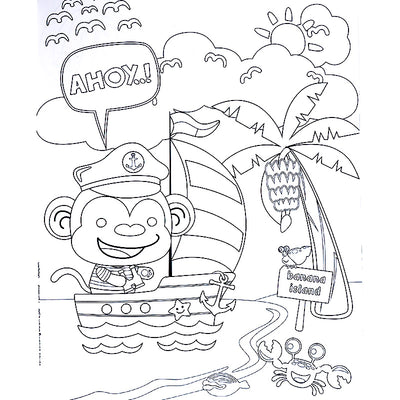 Colouring For Fun – Book 3 - Interactive Colouring Book for Preschool Kids