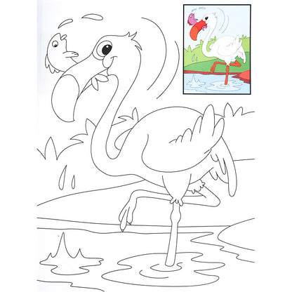 Copy Colour - Animals - Guided Colouring Book for Toddlers & Preschoolers - Kids Colour Book