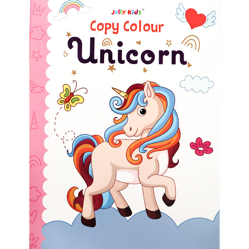 Copy Colour - Unicorn - Magical Unicorn Colouring Book with Colour Guides