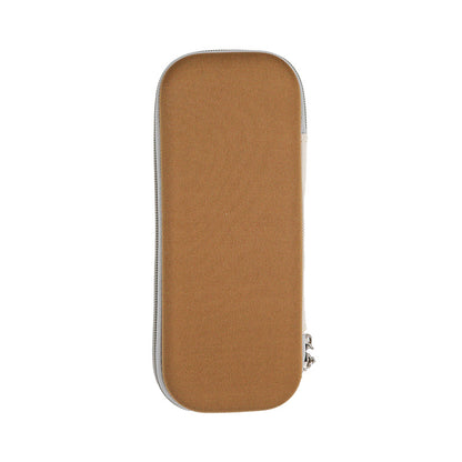 Kawaii Bunny Ears Cute Monster Pencil Case – Soft Beige