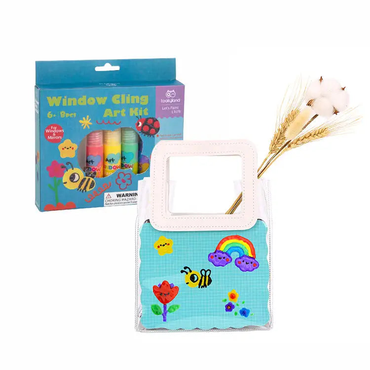 DIY Window Paint Art Kit DIY for kids at home Gift set for kids