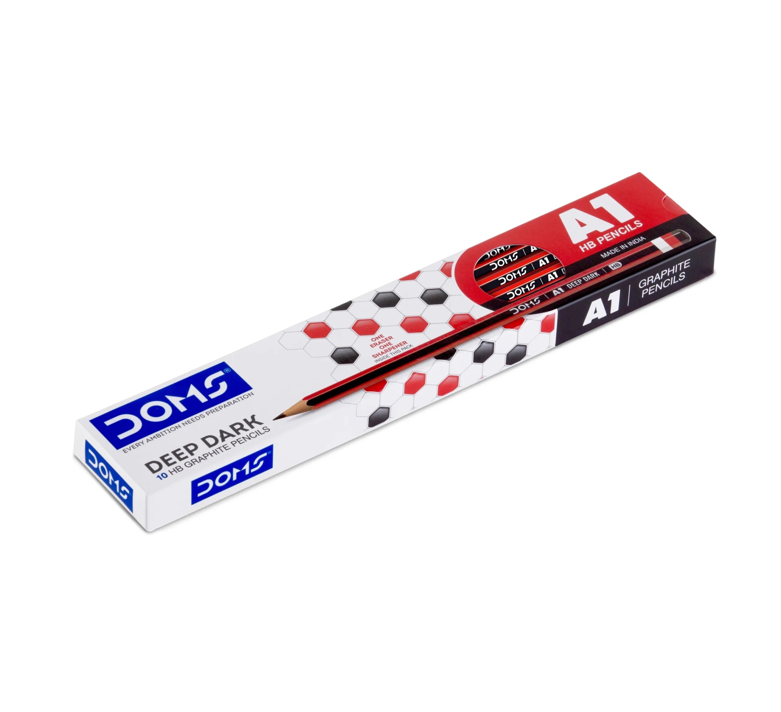 DOMS Premium A1 Deep Dark HB Pencil