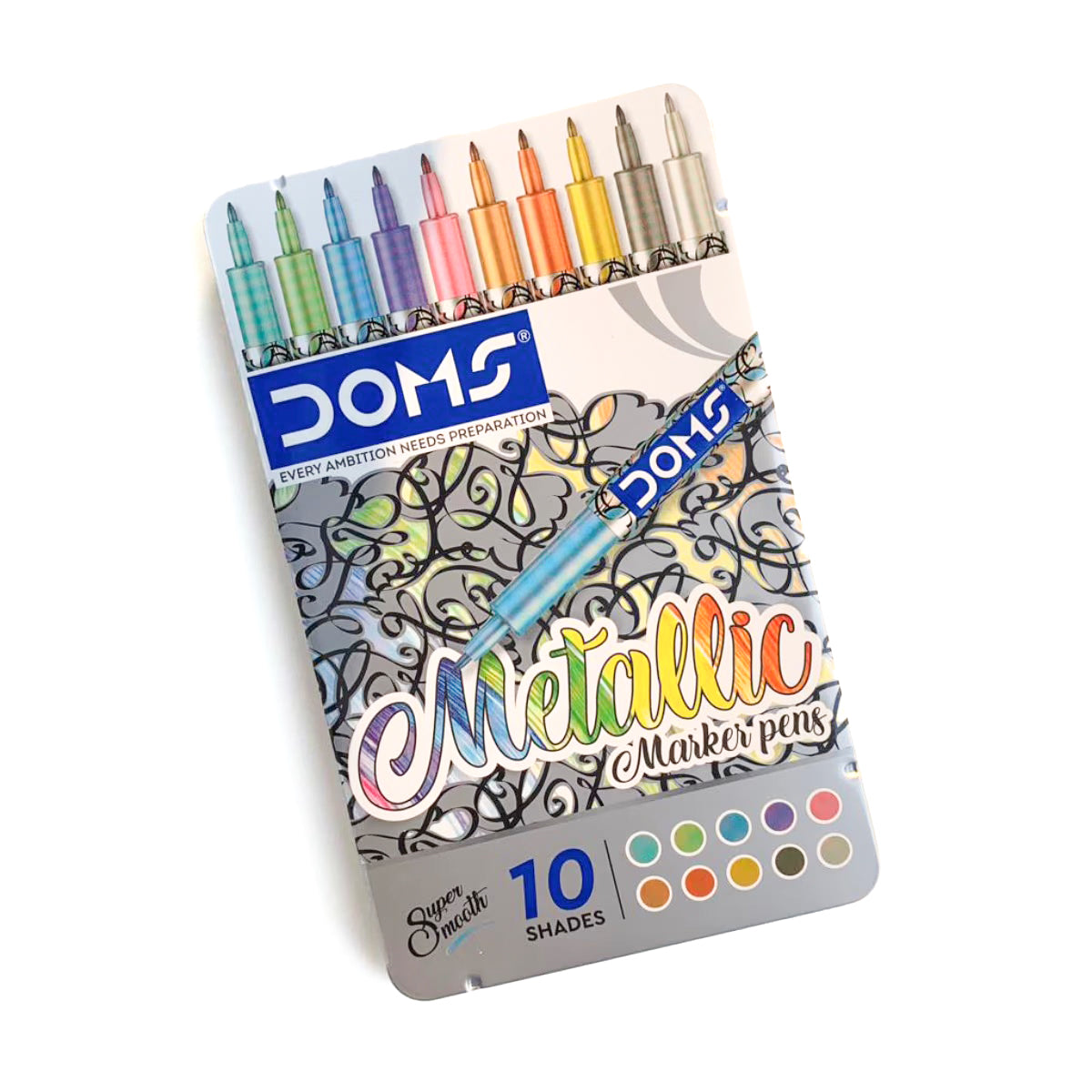 Metallic Marker Pens DOMS Markers Art Markers
