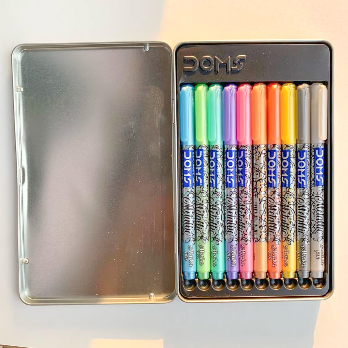 Metallic Marker Pens DOMS Markers Art Markers