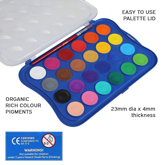 DOMS Water Colour Cakes 24 Shades Water Colour Art supplies