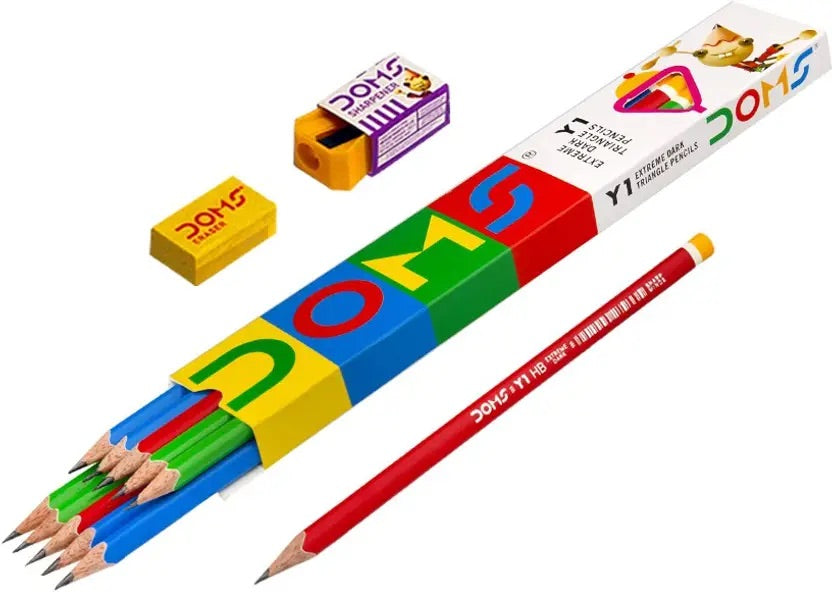 DOMS Y1 Triangle HB Pencils